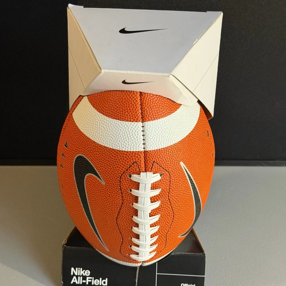 Nike All-Field Orange and White Official Size Football